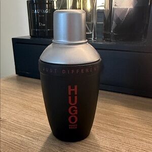 Hugo Boss Black and Silver Accent Bottle